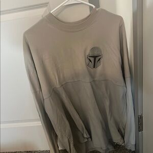 Unisex Gray Star Wars: The Mandalorian Spirit Jersey